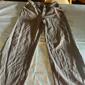 Missguided‎ Gray Wide-Leg Pants